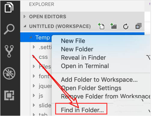 vscode搜索条件设置教程分享
