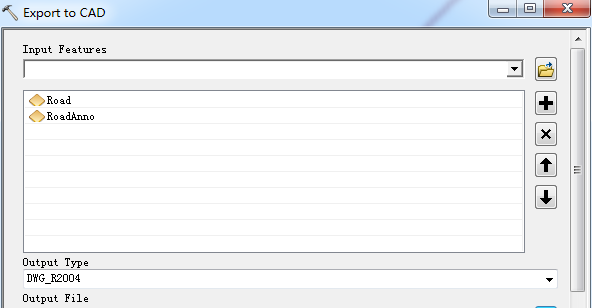 arcgis要素转cad步骤介绍