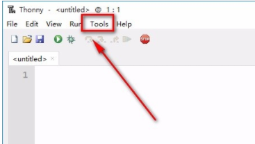 thonny设置中文界面方法介绍