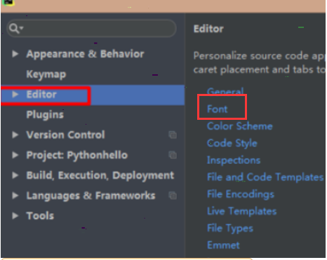 pycharm调整字体大小教程介绍