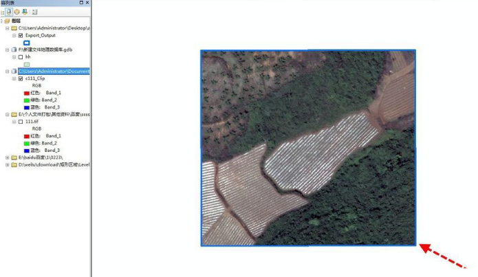 arcgis影像裁剪教程分享