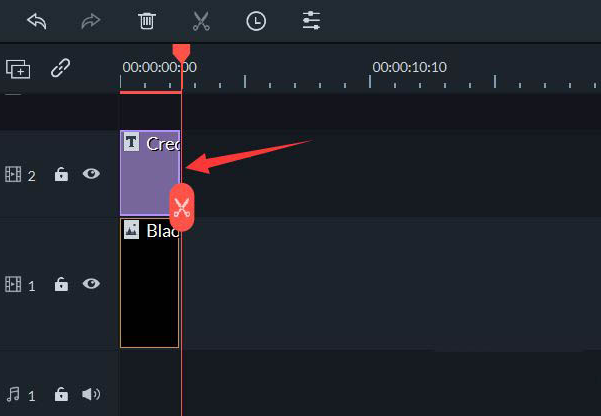 filmora透视文字制作方法介绍