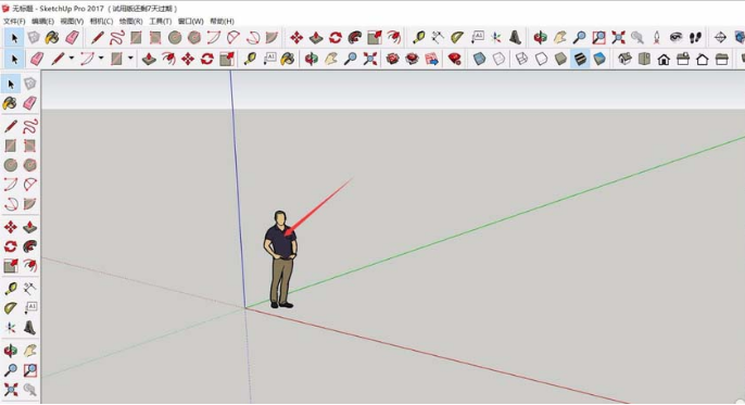 SketchUp后边线取消方法介绍