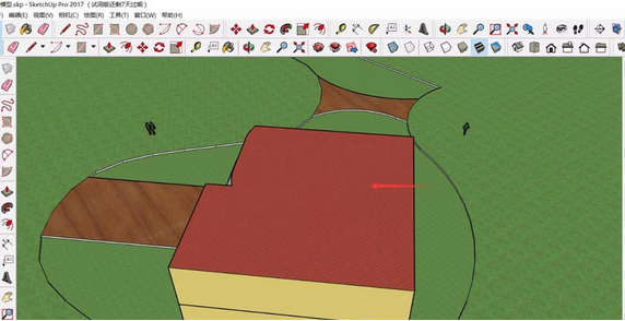 SketchUp后边线取消方法介绍