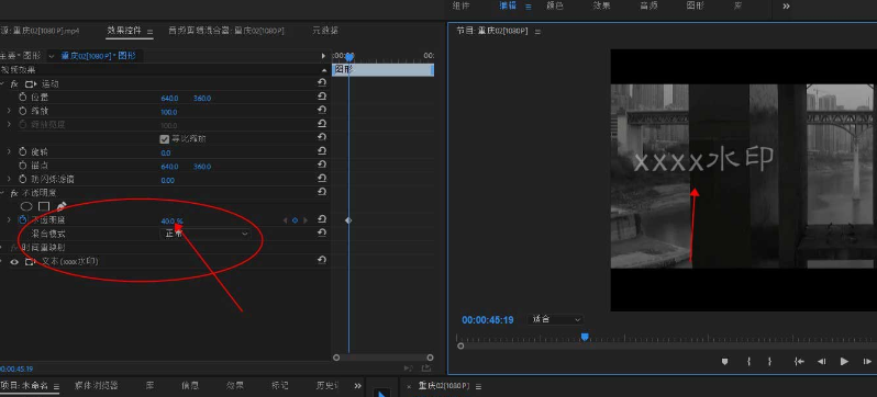 Pr动态水印制作方法介绍