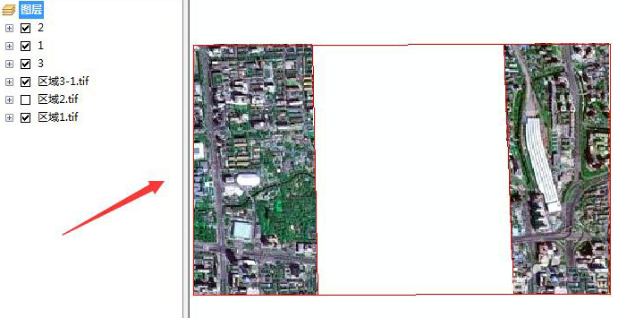 arcgis影像合并教程分享