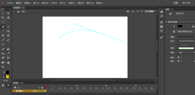 Animate钢笔画图方法介绍