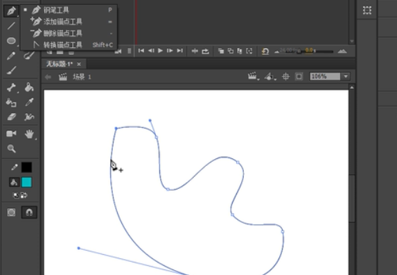 Animate钢笔画图方法介绍
