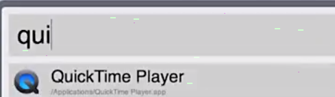quicktime player录制屏幕方法介绍