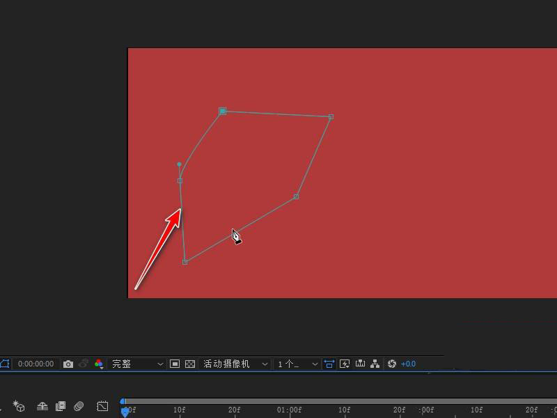 ae形状图层如何转换遮罩