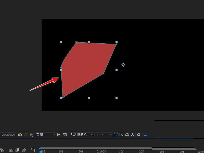 ae形状图层如何转换遮罩