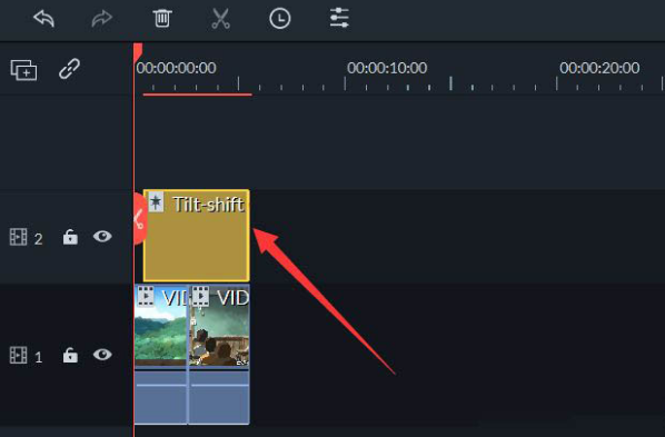 Wondershare Filmora画面添加转场步骤介绍