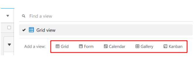 Airtable视图切换步骤介绍