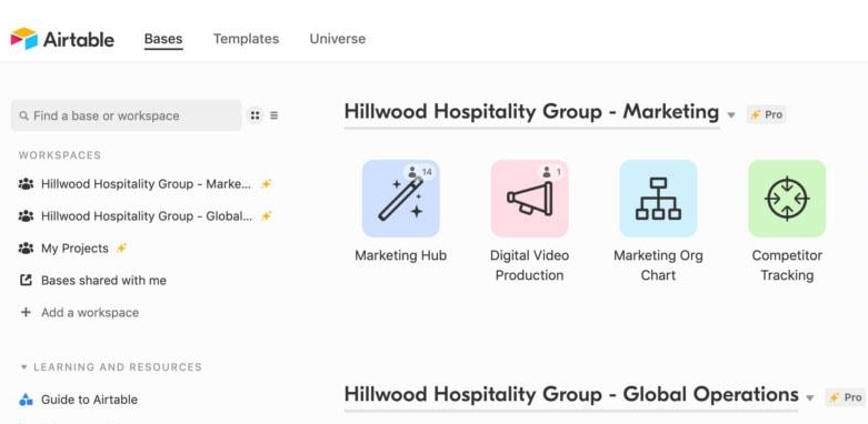 Airtable视图切换步骤介绍