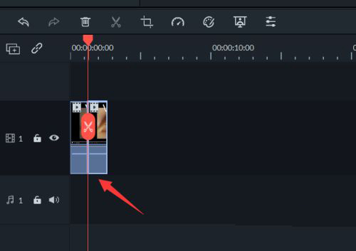万兴喵影如何添加瞳孔转场特效