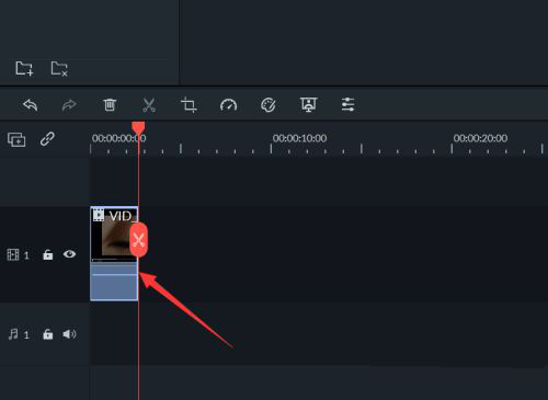 万兴喵影如何添加瞳孔转场特效