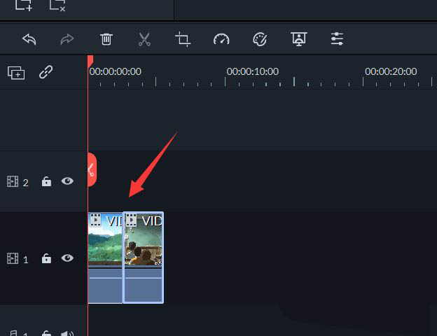 万兴喵影视频如何制作转场效果