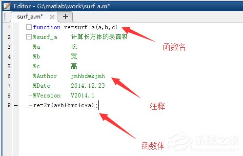 Matlab怎么建立自定义函数?