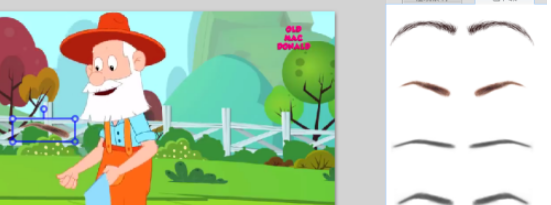 可牛影像给人物换眉毛教程分享