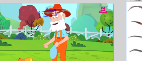 可牛影像给人物换眉毛教程分享