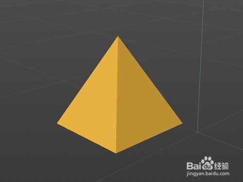 C4D制作金字塔步骤分享