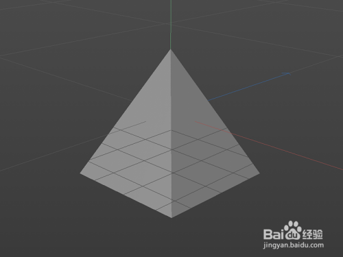 C4D制作金字塔步骤分享