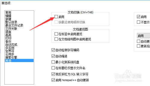 Notepad++文档切换开启流程介绍