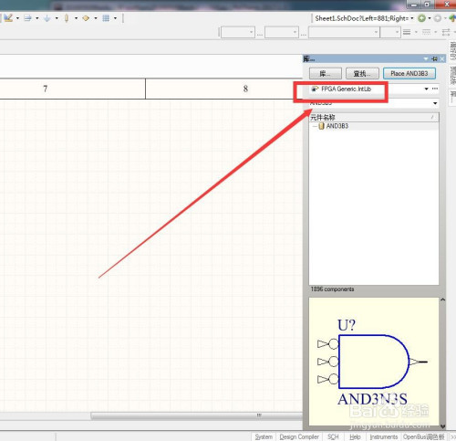 AD放置有时钟和异步的CD4RE计数器步骤分享