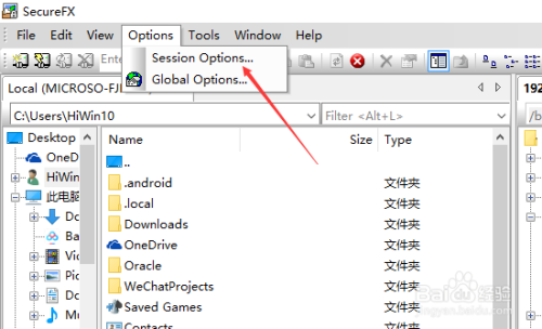 SecureFX开启应用程序键盘方法分享