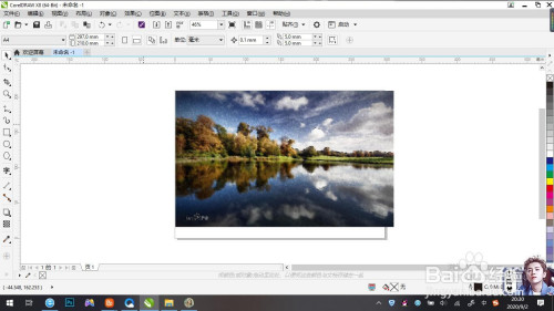 CDR制作单色蜡笔画样式图片方法介绍