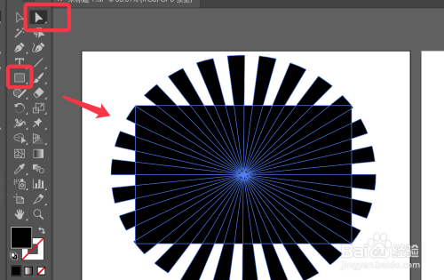 AI制作等距离圆心放射图教程介绍
