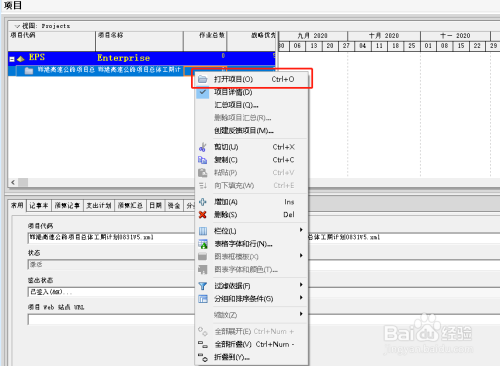 Primavera P6导入project计划方法分享