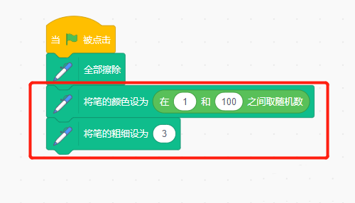 scratch使用鼠标绘制图像方法分享