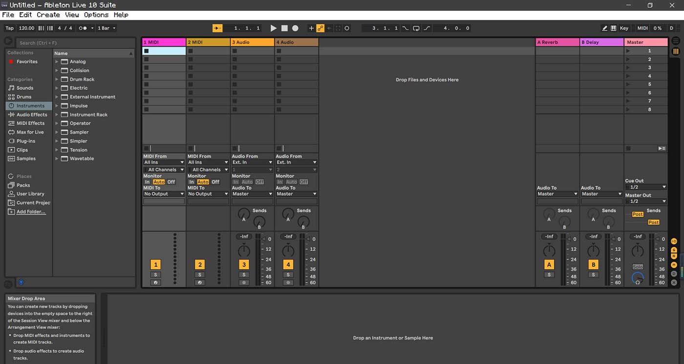 Ableton Live录制音频格式设置教程分享