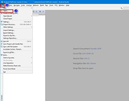 Android Studio导入项目步骤分享