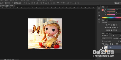 ps蝴蝶飞舞动画制作教程分享