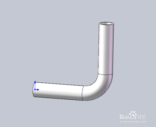 SolidWorks快速制作45度管子方法分享