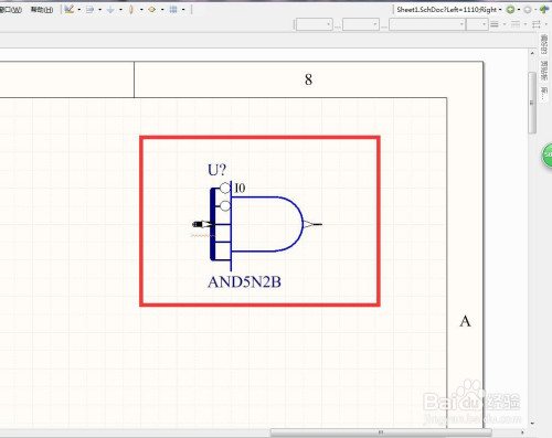 AD放置总线二非三与五输入与门方法介绍