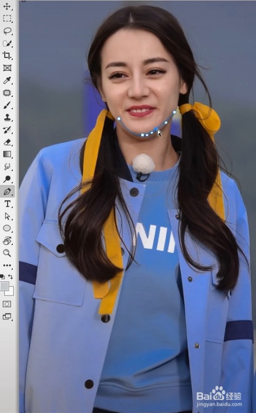 ps去除人像双下巴方法分享