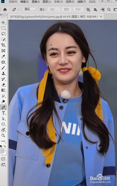 ps去除人像双下巴方法分享