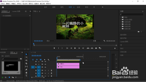 给pr添加字幕的两种方法图文分享