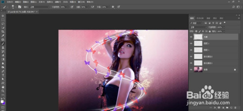 如何使用PS画出唯美人像