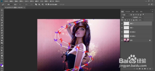 如何使用PS画出唯美人像