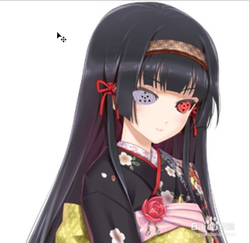 ps如何给人物换眼