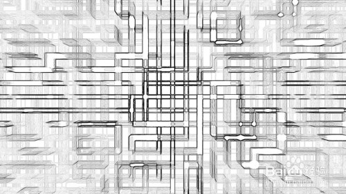 PS如何制作科技感背景图