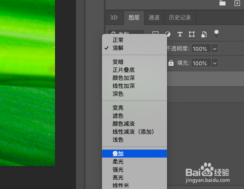 如何使用PS软件做出叶上水珠