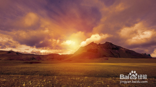 如何使用PS做出白天变夕阳的效果