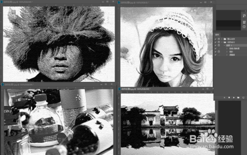 PS怎么批量处理大量图像