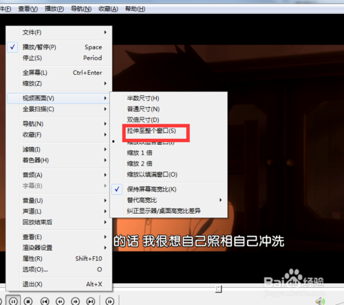 怎么设置why播放器拉伸至整个窗口？