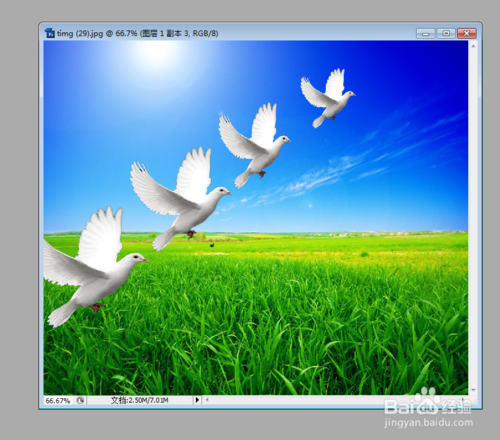 PS怎么放大或缩小抠取的物体或图片